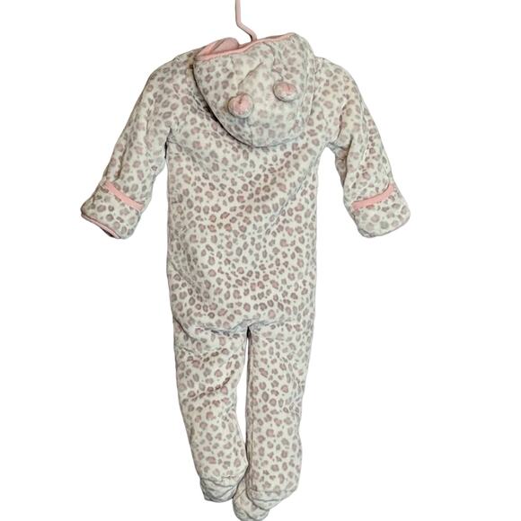 EUC Fleece Hooded One Piece The Children's Place - Picture 5 of 6